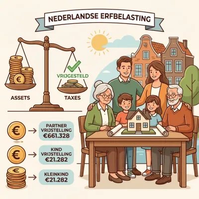 Erfbelasting Vrijstellingen 2026: Complete Gids met Tarieven en Berekeningen
