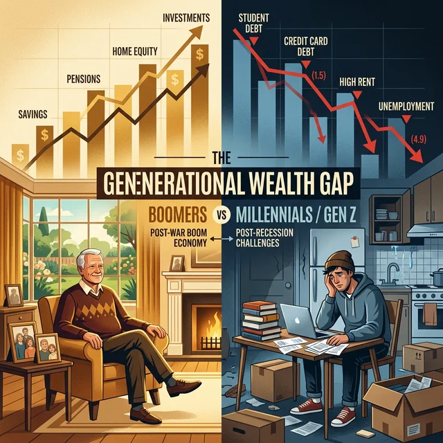 Generatiekloof in Vermogen: Waarom Jongeren Kansloos Zijn Tegenover Babyboomers