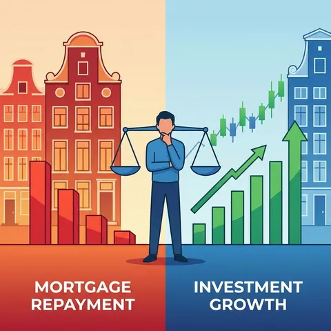 Hypotheek Aflossen of Beleggen? De Complete Vergelijking voor 2026