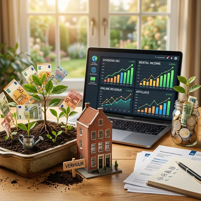 Passief Inkomen Opbouwen in Nederland: 12 Bewezen Methoden voor 2026