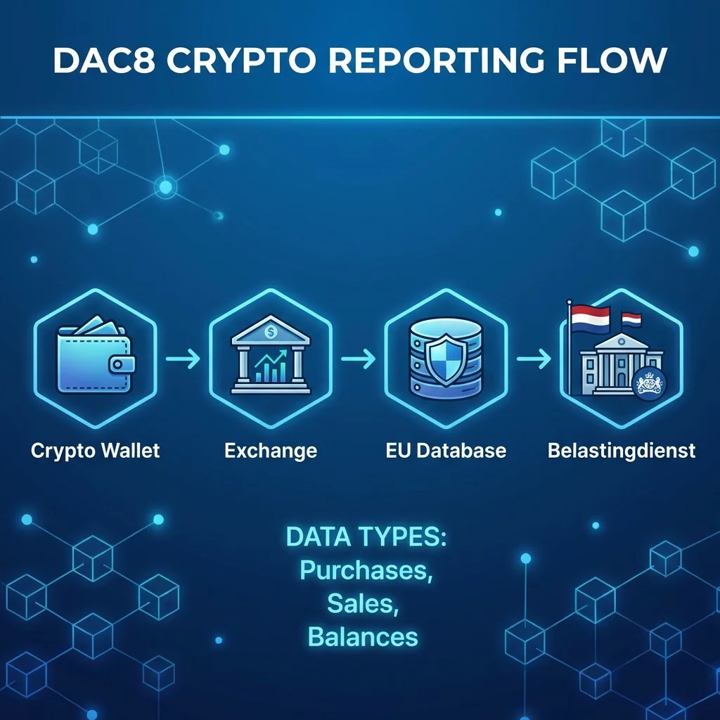 DAC8 crypto reporting proces