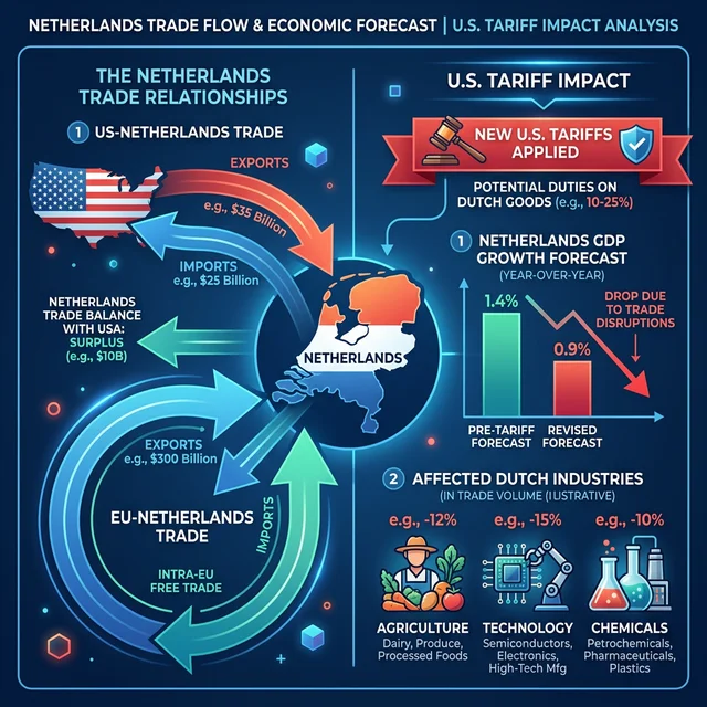 Handelsstromen Nederland VS EU impact tarieven