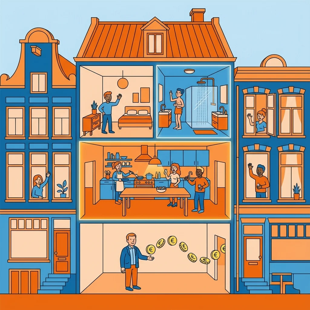 House hacking concept