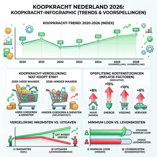 Koopkracht trends 2020-2026 Nederland